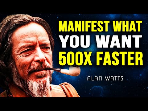 If You Found This, GET READY TO MANIFEST IT FAST! (Don't Ignore!) --- Alan Watts