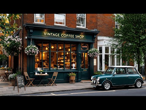 Morning Summer Cafe Ambience ☕ Smooth Jazz Music at Cozy Coffee Shop Ambience for Relax, Study, Work