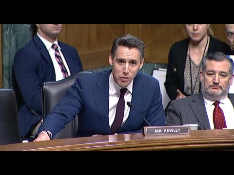 Hawley Confronts Democrat Witness Who Supports DEI, Sympathizes with Violent Antisemitic Protesters
