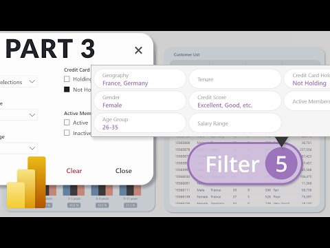 Build a Slicer Panel in Power BI Like a PRO - Part 3
