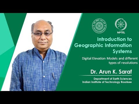 Digital Elevation Models and different types of resolutions