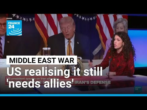 US realising it 'needs help from allies even if all-powerful militarily' • FRANCE 24 English
