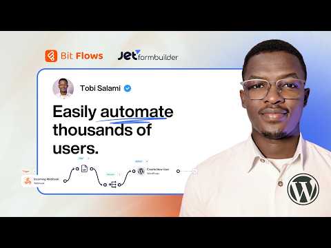 Stop Adding 5,000 WordPress Users Manually – Use This CSV Hack | Bitflows & JetFormBuilder