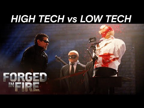 5 BRUTAL BLADES & EPIC CHALLENGES (High Tech vs. Low Tech) | Forged in Fire