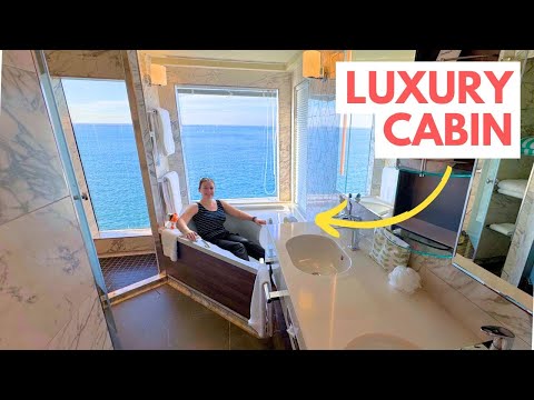 I Stayed in The BIGGEST Cabin on a Cruise Ship - Norwegian Spirit