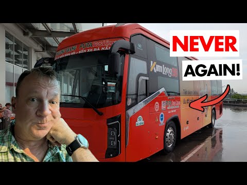 WRONG CHOICE?  Vietnam Overnight Sleeper Bus from Ho Chi Minh to Da Nang.  