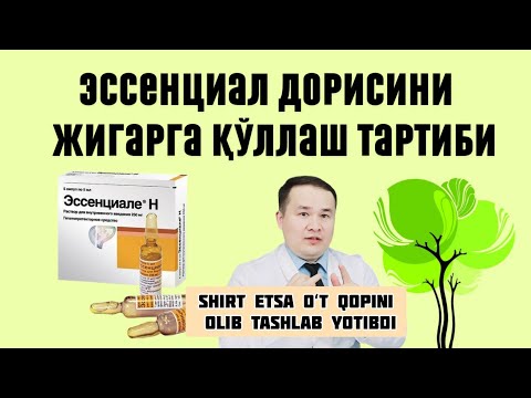 ЭССЕНЦИАЛ ЖИГАР ДОРИСИНИНГ ҚЎЛЛАНМАСИ, ЖИГАРНИ ТОЗАЛАШ, ГЕПАТИТДА, ЖИГАР ЁҒ БОСИШИ, ЖИГАРГА ҚУВВАТ