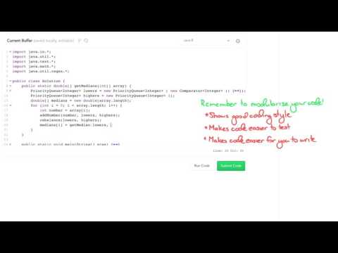 Data Structures: Solve 'Find the Running Median' Using Heaps