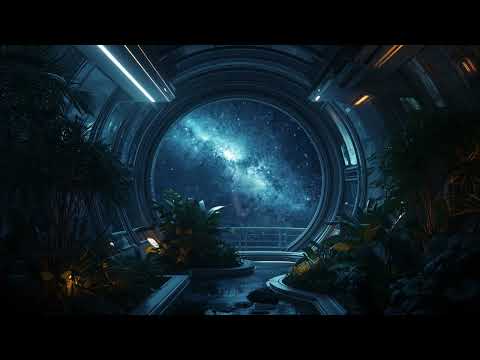 ​8 Hours - Stellar Conservatory 🌌🪴 | Space Garden Ambience for Sleep & Meditation.
