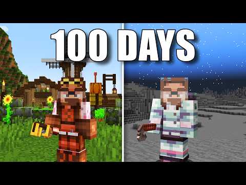 100 Days As an Astral Engineer in Minecraft!