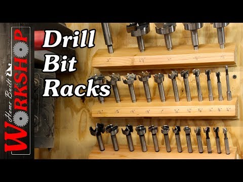 How to make a Drill Bit Rack | Workshop Storage