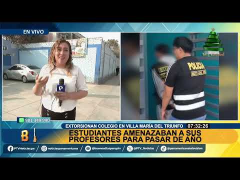 Estudiantes amenazan a profesores de colegio de VMT: “Saliendo de tu chamba te metemos bala”