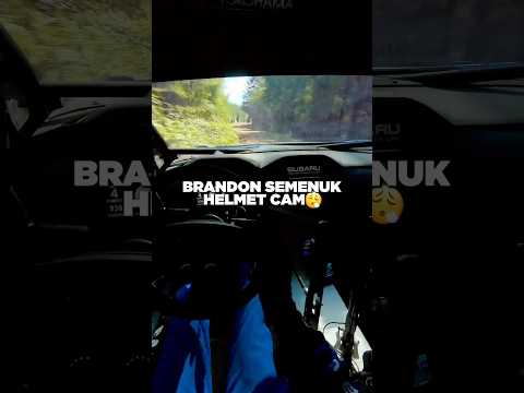 No room for error 🌲😳 ​⁠@SubaruMotorsportsUSA ​⁠@brandonsemenukofficial