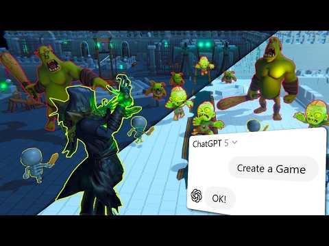 I Made a Vampire Survivors like Game Using AI