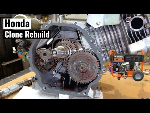 Generac Engine Rebuild - Wiped Camshaft Lobe, Only Backfires Through Carburetor