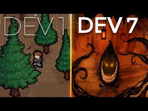 7 DEVS Make STARDEW VALLEY, but it's a HORROR Game!