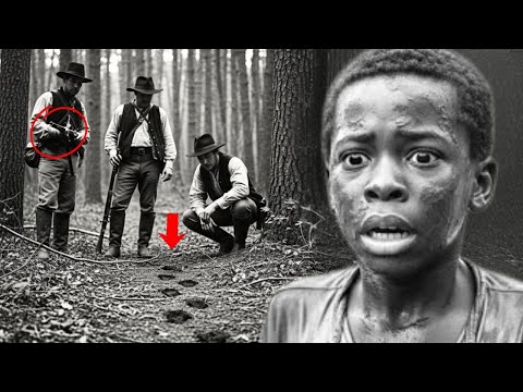 Sept chasseurs traquent un garçon esclave, un seul revient vivant