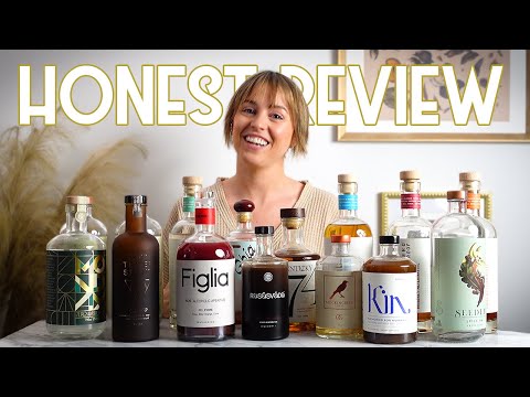 Bartender Reviews Zero Proof Spirits - Guide for Dry January