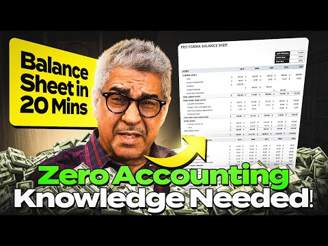 Make a Balance Sheet in JUST 20 MINS | Dr. Anil Lamba
