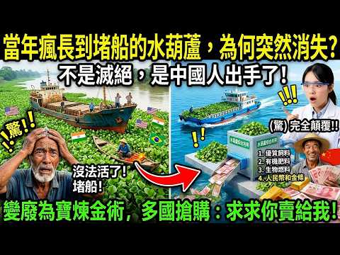從名貴觀賞花到生態災星，橫行中國50年的水葫蘆，竟被這套組合拳徹底馴服
