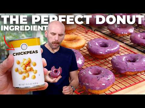 One can of Chickpeas WILL Change how YOU Think about Donuts