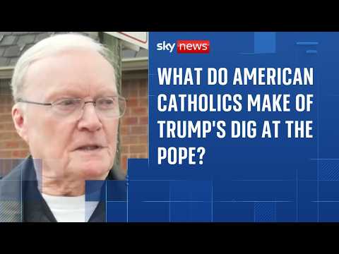 What do American Catholics make of Trump's dig at the Pope?