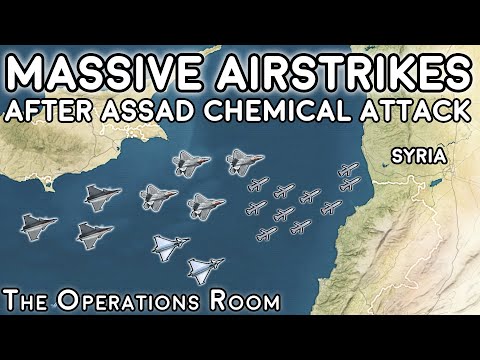 Trump Launches Massive Airstrikes Against Syria After Chemical Weapons Attack