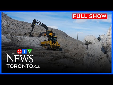 Dump sites at 'full capacity' with snow | CTV News Toronto at Noon for Jan. 28, 2026