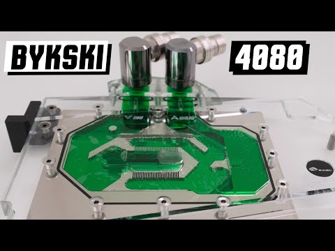 Bykski RTX 4080 ASUS TUF Water Block Installation &amp; Testing