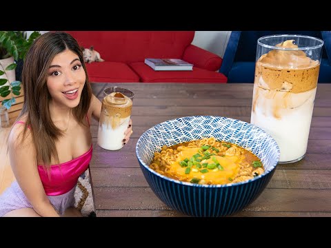 I tried that DIY viral frothy coffee