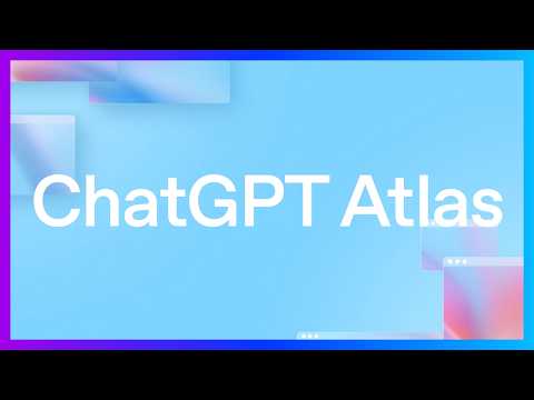 OpenAI's NEW Web Browser ChatGPT Atlas in 2 Minutes