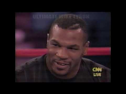 MIKE TYSON ON LARRY KING BEFORE MCNEELY FIGHT 1995