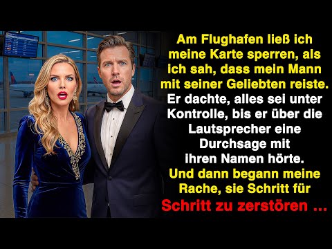 Am Flughafen sah ich meinen Mann mit seiner Geliebten und ließ sofort meine Karte sperren. Und...