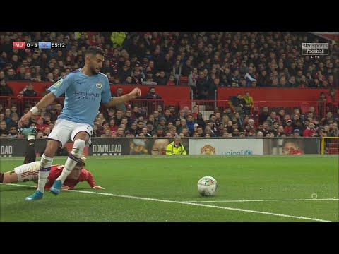 Riyad Mahrez vs Manchester United (Away) (07/01/2020)