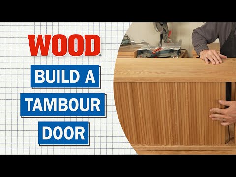 Build A Tambour Door - WOOD magazine
