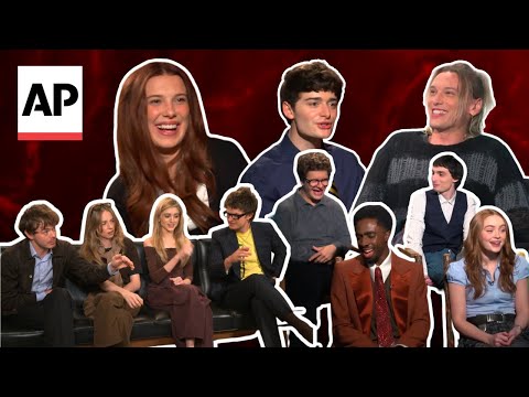 'Stranger Things' stars say goodbye | AP interview