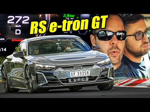UNLOCKED VMAX! Audi RS e-tron GT on the Nürburgring!