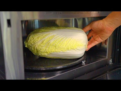 배추를 전자렌지에 넣었더니... 진짜 난리 났습니다👍👍 먹을수록 몸이 가벼워지고 뱃살이 사라지는 배추 요리 3가지 강쉪