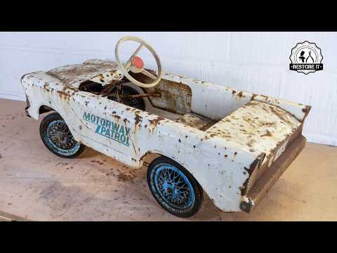 1950s British Pedal Car Restoration - Perfect Restoration