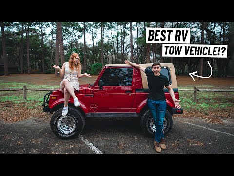 Did We Find The BEST RV Tow Vehicle?! - Tour of Our Little SUZUKI SAMURAI!