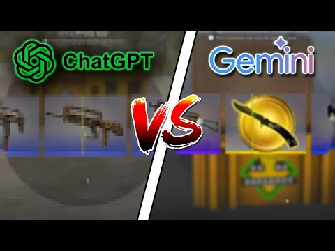 ChatGPT vs Gemini Make Counter-Strike Cases From Scratch
