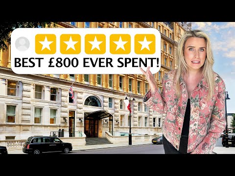 Staying At London's BEST 5 STAR HOTEL! £800 Corinthia