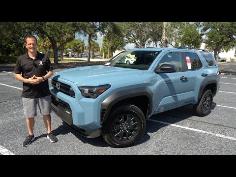 The 2025 Toyota 4RUNNER SR5 is the MOST affordable 4x4 midsize SUV