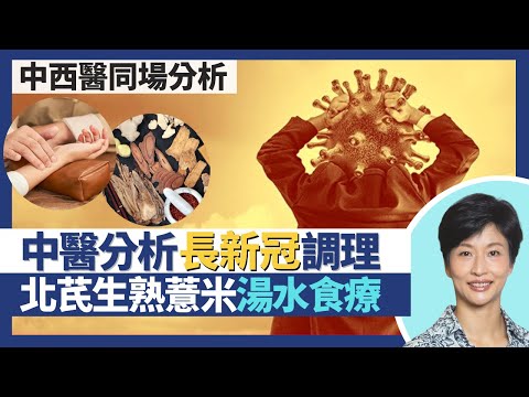 中醫長新冠後遺症治療調理詳談！長新冠湯水食療 北芪生熟薏米土茯苓入饌都有效！149種中藥對抗新冠後遺症 三個月未改善要中西合璧？｜王建芳醫生 註冊中醫師黃韻婷博士｜人類健康研究所
