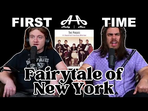 Fairytale of New York - The Pogues | Andy & Alex FIRST TIME REACTION!