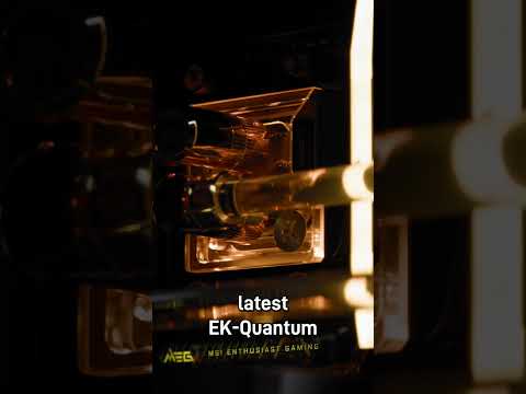 MSI Void Amber 🔥 Custom Loop Dragon Build with RTX 5090 & Ryzen 9950X3D