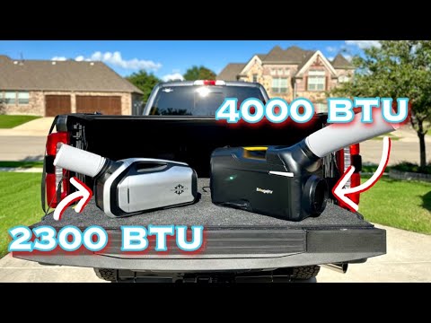Tent Air Conditioners. 2300 BTU Zero Breeze VS 4000 BTU BougeRV