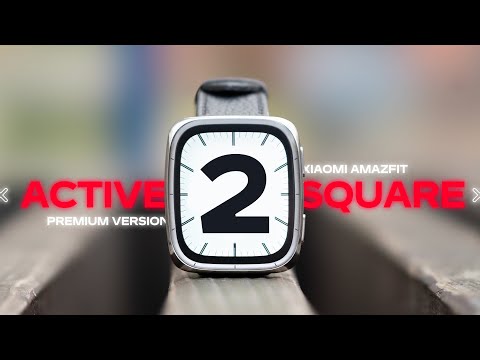Xiaomi Amazfit Active 2 Square—The SMARTEST square watch of 2025! 🔥 Smartwatch in a Square
