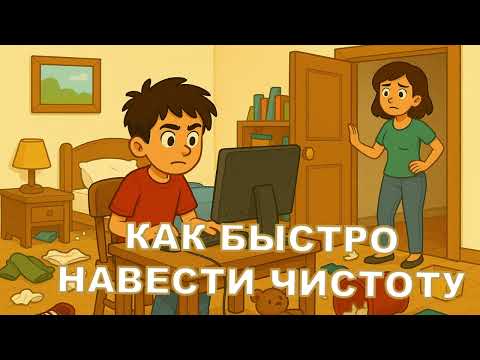КАК БЫСТРО НАВЕСТИ ПОРЯДОК ✨Поучительные истории для детей