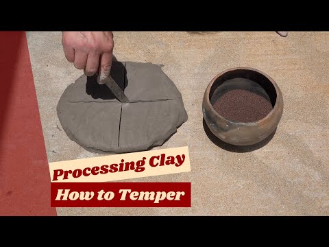 How to Add Temper to Wet Clay, Easy and Simple Process